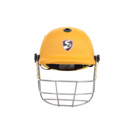 SG Blazetech Coloured Cricket Helmet (Yellow)-Large