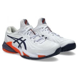 ASICS Court FF 3 WHITEGREYISH PURPLE Men's Tennis Shoes