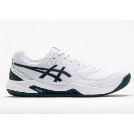 ASICS GEL-DEDICATE 8 White Saxon Green Tennis Men's Shoes