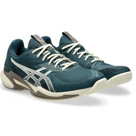 ASICS SOLUTION SPEED FF 3 SAXON GREEN/BIRCH Men's Tennis Shoes