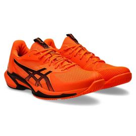 ASICS SOLUTION SPEED FF 3 SHOCKING ORANGEBLACK Men's Tennis Shoes