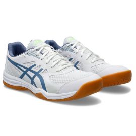 ASICS UPCOURT 5 WHITE/DENIM BLUE Men's Indoor Court Shoes