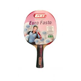 GKI Euro Fasto Table Tennis Racquet (Multicolor)
