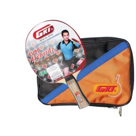 GKI EURO HYBRIDZ Table tennis Multicolor Table Tennis Racquet