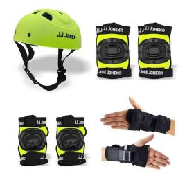JJ JONEX Skating Guard, Protective Skating Guard Kit-Green