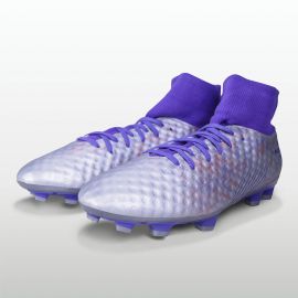 Oslar Blade 3.0 Football Shoes Silver & White