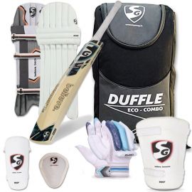 SG Eco Duffle Kashmir Willow Cricket Kit