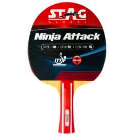 Stag Global Ninja Attack Advanced Series Table Tennis (T.T) Racket