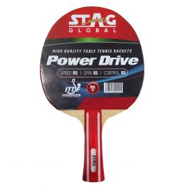 STAG GLOBAL Power Drive Table Tennis Racket