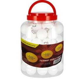 WEINIXUN 3-Star Ping Pong Balls, 40+ ABS Table Tennis Balls for Beginners and Professionals, Training Pong Balls with Good Spin and Bounce, Ideal for Indoor/Outdoor Ping Pong Tables 