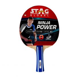 Stag Global Ninja Power Rubber Table Tennis Racket 180 Grams